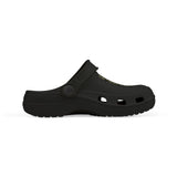 Kids Black Foam Clogs with Olive Camouflage Insole – Reserve