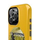 Impact-Resistant Phone Case: I'm Repping Army, Military Pride Decor, Durable Gift for Veterans, Unique Army Designs, Soldier Accessories