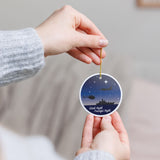 Silent Night Peaceful Night Military Ornament — Ceramic Christmas Decoration