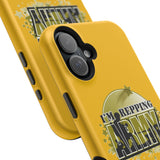 Impact-Resistant Phone Case: I'm Repping Army, Military Pride Decor, Durable Gift for Veterans, Unique Army Designs, Soldier Accessories