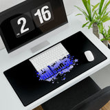 Air Force Emblem Desk Mat, Stylish Workspace Decor, Gaming Mouse Pad, Air Veteran Gift, Home Office Accessory