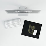 Stylish Desk Mat with Motivational Quote, Office Decor, Gaming Setup, Gift for Students, Home Office Essentials, Desk Accessories