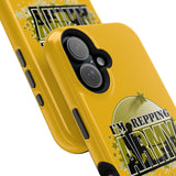 Impact-Resistant Phone Case: I'm Repping Army, Military Pride Decor, Durable Gift for Veterans, Unique Army Designs, Soldier Accessories