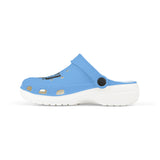 Kids' Blue 'I'm Repping Air Force' EVA Foam Clogs — Military Pride Slip-Ons