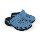 Kids' Blue 'I'm Repping Air Force' EVA Foam Clogs — Military Pride Slip-Ons