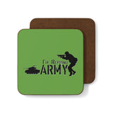 Military-Inspired Coaster Set, Army Coasters, Gift for Veterans, Home Bar Decor, Military-Themed Gifts, Tactical Coasters