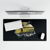Marine-Themed Desk Mat - Personalize Your Workspace, Ideal Gift for Veterans, Office Decor, Gamer Mouse Pad, Unique Home Office Accessories