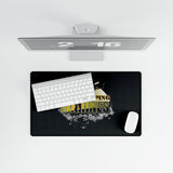 Marine-Themed Desk Mat - Personalize Your Workspace, Ideal Gift for Veterans, Office Decor, Gamer Mouse Pad, Unique Home Office Accessories
