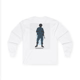 HIS-tory Long Sleeve Tee — Patriotic Military Grandpa Tribute