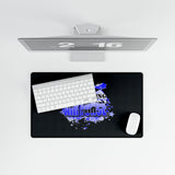 Air Force Emblem Desk Mat, Stylish Workspace Decor, Gaming Mouse Pad, Air Veteran Gift, Home Office Accessory