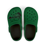 Kids Green Army EVA Foam Clogs — Lightweight Kids’ Camouflage Slip-On Sandals