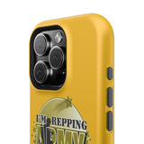 Impact-Resistant Phone Case: I'm Repping Army, Military Pride Decor, Durable Gift for Veterans, Unique Army Designs, Soldier Accessories