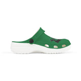 Kids Green Army EVA Foam Clogs — Lightweight Kids’ Camouflage Slip-On Sandals