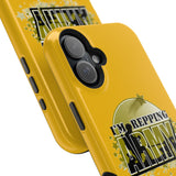 Impact-Resistant Phone Case: I'm Repping Army, Military Pride Decor, Durable Gift for Veterans, Unique Army Designs, Soldier Accessories