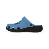 Kids' Blue 'I'm Repping Air Force' EVA Foam Clogs — Military Pride Slip-Ons