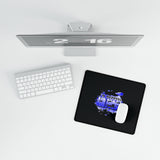 Air Force Emblem Desk Mat, Stylish Workspace Decor, Gaming Mouse Pad, Air Veteran Gift, Home Office Accessory