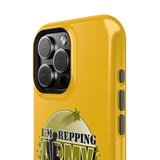 Impact-Resistant Phone Case: I'm Repping Army, Military Pride Decor, Durable Gift for Veterans, Unique Army Designs, Soldier Accessories