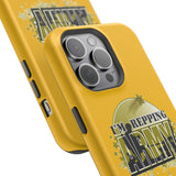 Impact-Resistant Phone Case: I'm Repping Army, Military Pride Decor, Durable Gift for Veterans, Unique Army Designs, Soldier Accessories