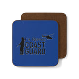 Coast Guard Coasters - I'm Repping Coast Guard, Military Gifts, Drink Coaster Set, Home Bar Decor, Unique Gifts for Veterans