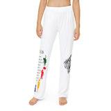 Kids Lounge Pants with Colorful Character Silhouettes & Positive Message