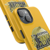 Impact-Resistant Phone Case: I'm Repping Army, Military Pride Decor, Durable Gift for Veterans, Unique Army Designs, Soldier Accessories