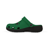 Kids Green Army EVA Foam Clogs — Lightweight Kids’ Camouflage Slip-On Sandals