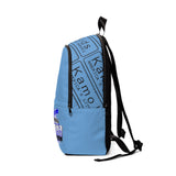 Blue Coast Guard Fabric Backpack, Unisex School Bag, Military Inspired Gear, Kids' Backpack, Trendy Gift for Young Heroes
