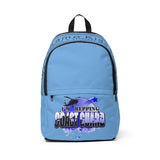 Blue Coast Guard Fabric Backpack, Unisex School Bag, Military Inspired Gear, Kids' Backpack, Trendy Gift for Young Heroes