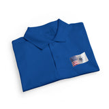 Youth Polo Shirt with Small American Flag Pocket Graphic — Coast Guard