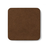Marine Corps Hardboard Coaster - I'm Repping Marines | Military Gifts, Veteran Home Decor, Bar Accessories, Unique Coasters