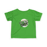 Infant Tee — "Newest Recruit: Military Brat" Baby Shirt (Camo Helmet Design)