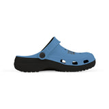 Kids' Blue 'I'm Repping Air Force' EVA Foam Clogs — Military Pride Slip-Ons