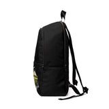 Unisex Fabric Backpack - I'm Repping Marines, Stylish School Bag, Military-Inspired Gym Backpack, Travel Rucksack, Casual Daypack