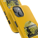 Impact-Resistant Phone Case: I'm Repping Army, Military Pride Decor, Durable Gift for Veterans, Unique Army Designs, Soldier Accessories