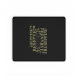 Stylish Desk Mat with Motivational Quote, Office Decor, Gaming Setup, Gift for Students, Home Office Essentials, Desk Accessories
