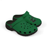 Kids Green Army EVA Foam Clogs — Lightweight Kids’ Camouflage Slip-On Sandals