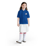 Youth Polo Shirt with Small American Flag Pocket Graphic — Coast Guard